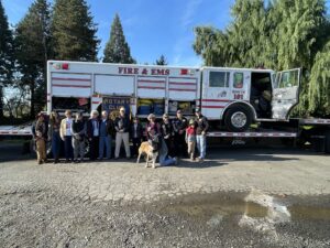 donated fire truck